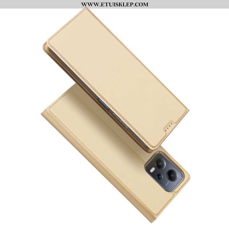 Etui Na Telefon do Xiaomi Redmi Note 12 5G Etui Folio Seria Skin-pro Dux Ducis